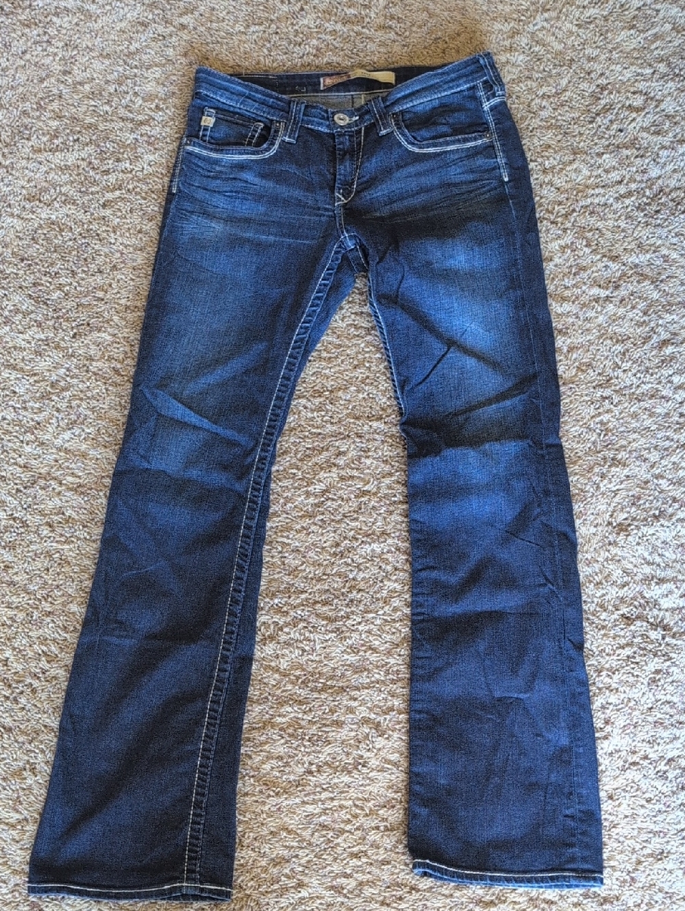 Classic Dark Blue Women's Bootcut Jeans